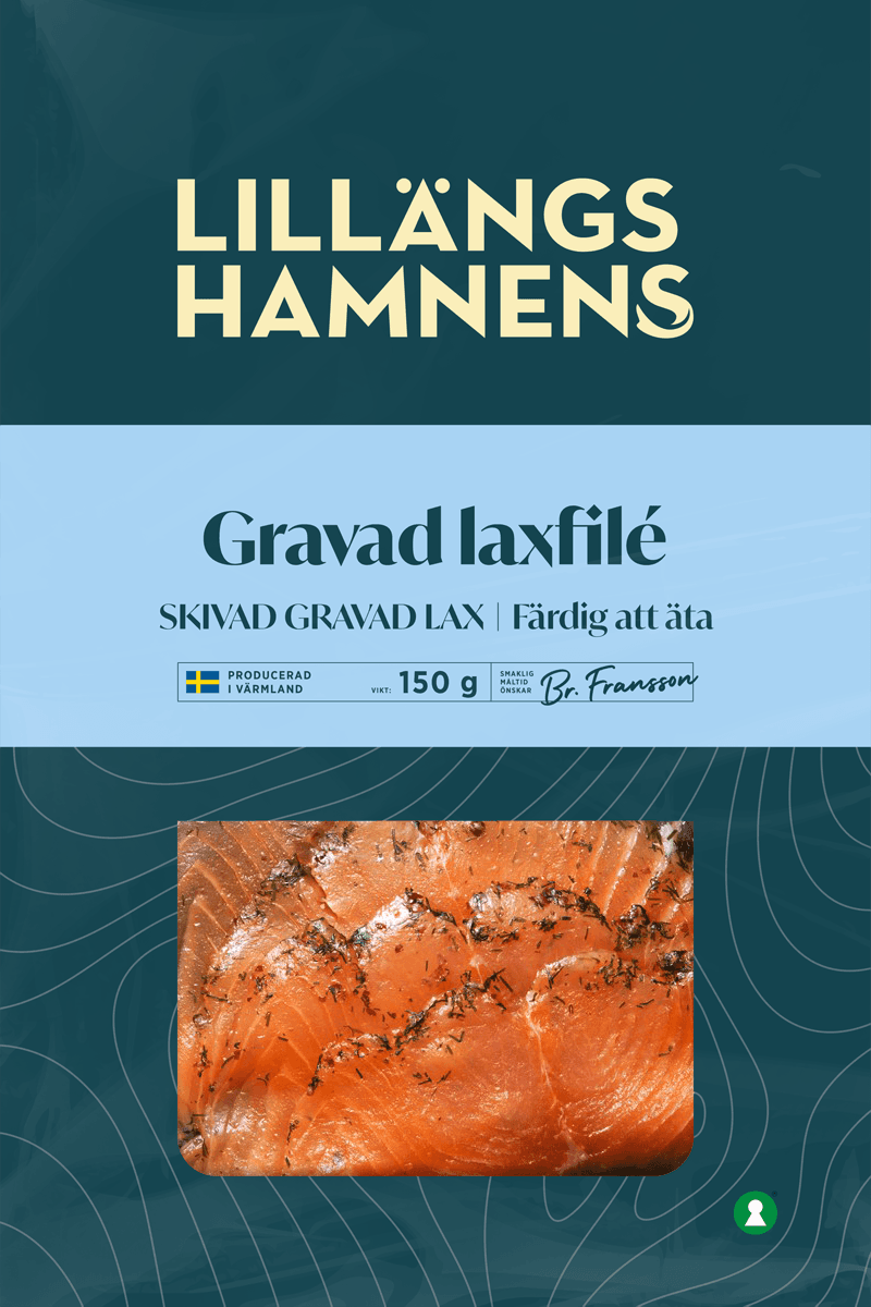 Gravad lax 150g (skivad)