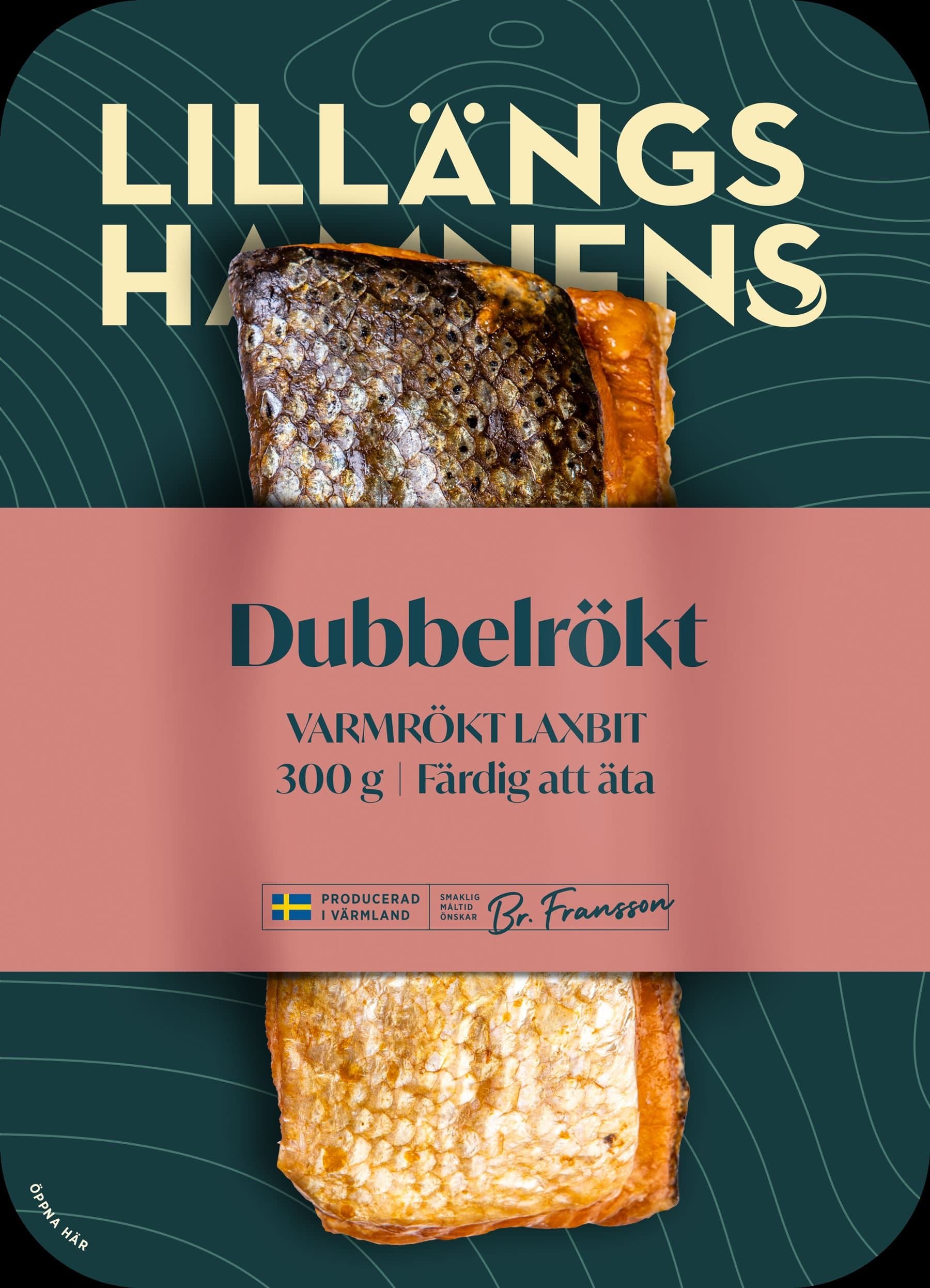 Varmrökt dubbelbit 300g